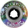 Satori Movement Goo Ball Skunk Clear White Skateboard Wheels - 60mm 78a (Set of 4)