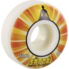 Satori Movement Illuminating White / Yellow / Orange / Red Skateboard Wheels - 53mm 101a (Set of 4)