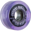 Satori Movement Lifted Whip Clear Purple Skateboard Wheels - 57mm 78a (Set of 4)