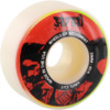 Satori Movement Vinyl White / Red Skateboard Wheels - 51mm 101a (Set of 4)