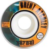 Satori Movement Brent Atchley Burnside White Skateboard Wheels - 51mm 101a (Set of 4)