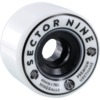 Sector 9 Nineballs White Skateboard Wheels - 65mm 78a (Set of 4)