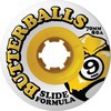 Sector 9 Slide Butterballs White Skateboard Wheels - 70mm 80a (Set of 4)