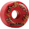 Seismic Skate Systems Cry Baby Opaque Red Elixer Skateboard Wheels - 62mm 84a (Set of 4)