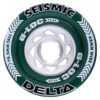 Seismic Skate Systems Delta G-Loc Green Skateboard Wheels - 78mm 75a (Set of 4)