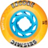 Seismic Skate Systems Encore Mango Defcon Skateboard Wheels - 64.5mm 77a (Set of 4)