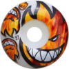 Spitfire Wheels Burn Posse White Skateboard Wheels - 57mm 99a (Set of 4)