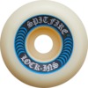 Spitfire Wheels Formula Four Lock Ins White / Blue Skateboard Wheels - 57mm 99a (Set of 4)