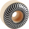 Spitfire Wheels Formula Four Classic Swirl White w/ Silver Skateboard Wheels - 54mm 99a (Set of 4)