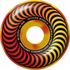 Spitfire Wheels Formula Four Classic Multiswirl Red / Yellow / Orange Skateboard Wheels - 54mm 99a (Set of 4)
