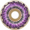 Spitfire Wheels Formula Four Classic Skate Like a Girl Natural / Purple Skateboard Wheels - 54mm 99a (Set of 4)