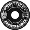 Spitfire Wheels Formula Four Conical full Black Skateboard Wheels - 54mm 99a (Set of 4)