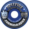 Spitfire Wheels Formula Four Conical full Blue Skateboard Wheels - 56mm 99a (Set of 4)