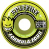 Spitfire Wheels Formula Four Conical full Yellow Skateboard Wheels - 58mm 99a (Set of 4)