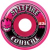 Spitfire Wheels Formula Four Conical Pink Skateboard Wheels - 53mm 99a (Set of 4)