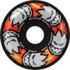 Spitfire Wheels Formula Four OG Classic Multiball Black Skateboard Wheels - 56mm 99a (Set of 4)
