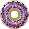 Spitfire Wheels Formula Four OG Classic Skate Like a Girl Natural / Purple Skateboard Wheels - 54mm 99a (Set of 4)