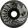 Spitfire Wheels Bighead Radial Full Deathmask II Black Skateboard Wheels - 56mm 99a (Set of 4)