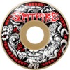 Spitfire Wheels Formula Four Radial Full Demon Gate Natural Skateboard Wheels - 56mm 99a (Set of 4)