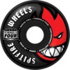 Spitfire Wheels Formula Four Radial Full Black Skateboard Wheels - 58mm 99a (Set of 4)