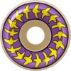 Spitfire Wheels Formula Four Birds Natural / Purple / Yellow Skateboard Wheels - 58mm 99a (Set of 4)
