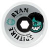 Spitfire Wheels Ryan Lee 80HD Burn Squad Filmers White Skateboard Wheels - 60mm 80a (Set of 4)