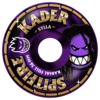 Spitfire Wheels Kader Sylla Formula Four Rolly Radial Full Black / Purple Swirl Skateboard Wheels - 56mm 99a (Set of 4)
