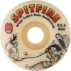Spitfire Wheels Diego Todd Formula Four Rude Awakening Skateboard Wheels - 53.5mm 99a (Set of 4)