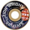 Spitfire Wheels Zion Wright Formula Four Classic Cosmic Natural Skateboard Wheels - 53mm 99a (Set of 4)