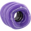 Shark Wheels California Roll Solid Purple Skateboard Wheels - 60mm 78a (Set of 4)
