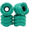 Shark Wheels California Roll Solid Turquois Skateboard Wheels - 60mm 78a (Set of 4)