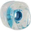 Shark Wheels DNA Clear with Blue Hubs Skateboard Wheels - 72mm 78a (Set of 4)