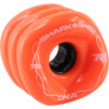 Shark Wheels DNA Orange with Black Hubs Skateboard Wheels - 72mm 78a (Set of 4)