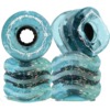 Shark Wheels Anna Oswald Turquoise / Black Skateboard Wheels - 60mm 78a (Set of 4)