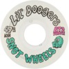 Snot Wheel Co. Lil Boogers Conical Clear Skateboard Wheels - 47mm 101a (Set of 4)