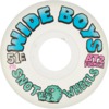 Snot Wheel Co. Wide Boys Clear / Blue Skateboard Wheels - 51mm 99a (Set of 4)