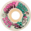 Snot Wheel Co. Jason Adams Wide Boys White Skateboard Wheels - 54mm 99a (Set of 4)