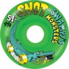 Snot Wheel Co. Swampy Monsters Classic Green Skateboard Wheels - 51mm 99a (Set of 4)