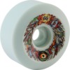 Speedlab Wheels Cranksters White Skateboard Wheels - 66mm 95a (Set of 4)