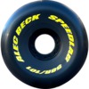 Speedlab Wheels Alec Beck Pro Model Black / Yellow Skateboard Wheels - 58mm 101a (Set of 4)