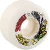 Speedlab Wheels Rodney Jones Pro Model White Skateboard Wheels - 52mm 101a (Set of 4)