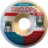 Triclops Skateboards Strix White Skateboard Wheels - 52mm 99a (Set of 4)