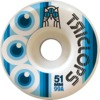 Triclops Skateboards Third Eye White Skateboard Wheels - 51mm 99a (Set of 4)