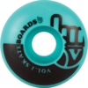 Vol. 1 Wheels No. 1 Teal / Black Skateboard Wheels - 53mm 99a (Set of 4)