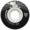 Warehouse Street Eagles Black Skateboard Wheels - 52mm 99a (Set of 4)