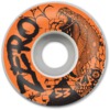 Zero Skateboards End Of Times Reaper Orange Skateboard Wheels - 53mm 101a (Set of 4)