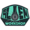Alien Workshop Skateboards OG Logo Small Skate Sticker