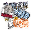 Baker Skateboards 10 Pack Baker Chain Assorted Stickers Skate Sticker
