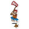 Black Label Skateboards Max Evans Axe Skate Sticker