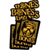 Bones Wheels 10 Pack Black and Gold Logos Assorted Decals Skate Sticker